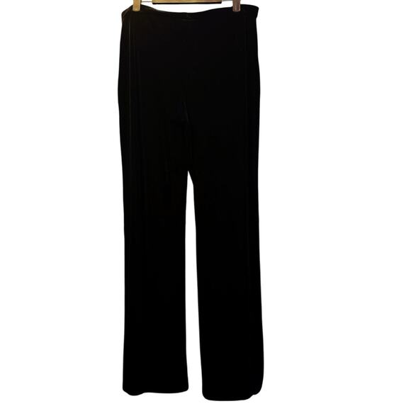 Y at heart velvet straight leg pants size large - Picture 2 of 4